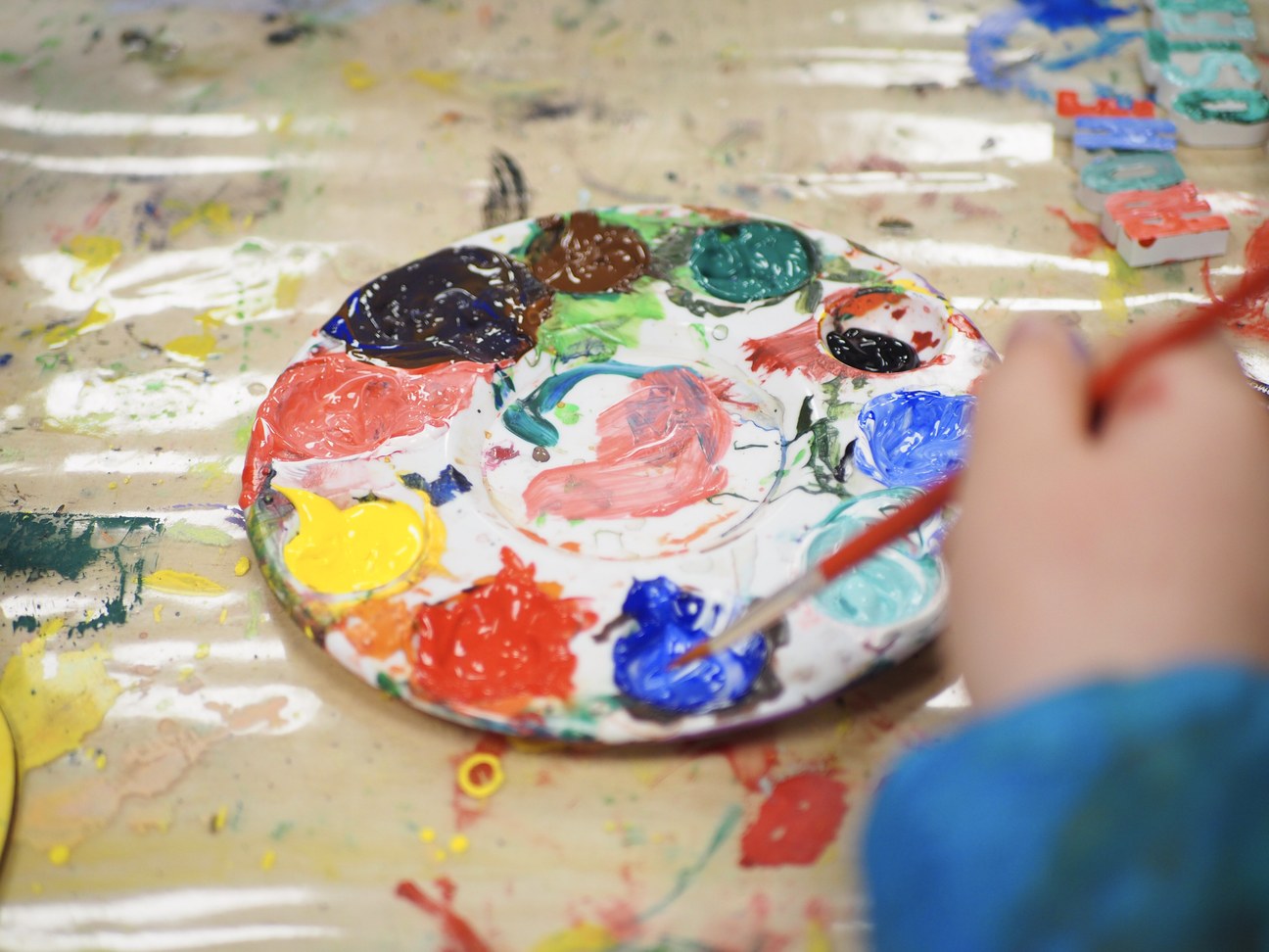 ZUSATZTERMIN Kunsthandwerk "Action Painting", 21.07.2026